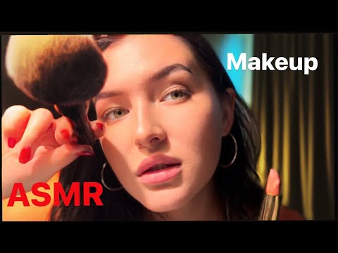 АСМР Макияж для твоего расслабления / Ролевая игра / ASMR Makeup / Role play