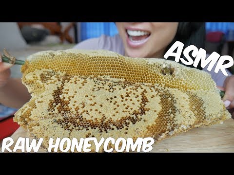 ASMR EXTREME RAW & FRESH Honeycomb (STICKY EATING SOUNDS) No Talking | SAS-ASMR *Part 3*