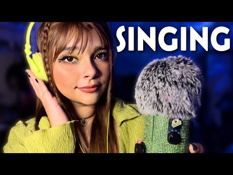 ASMR l Soft Singing You To Sleep 💚 (Spatial Audio, English and Spanish)