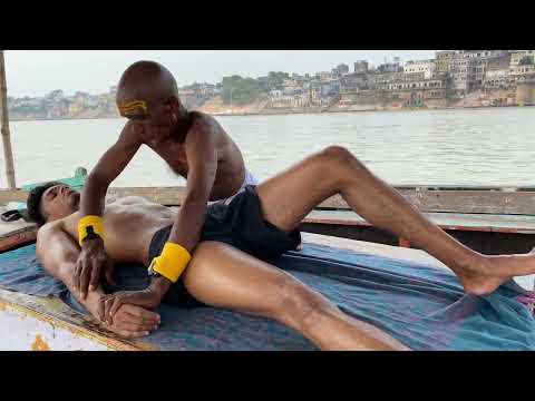 Part-2/2 | $2 World’s Best & Cheapest Massage In India | Street Barber Chamunda | asmr yogi