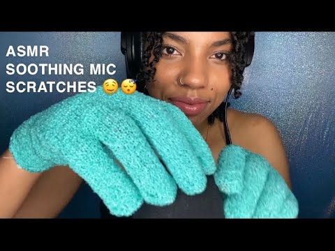 ASMR~ Calm & Soothing Mic Scratches For Sleep & Major Tingles 🤤✨😴