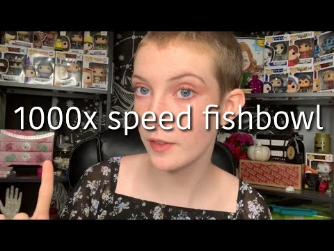 1000x speed fishbowl effect ASMR collab with Zara ASMR