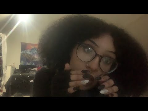 asmr inaudible whispering & mouth sounds