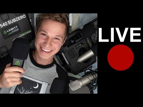 Live ASMR - Lets Hangout and request your tingles
