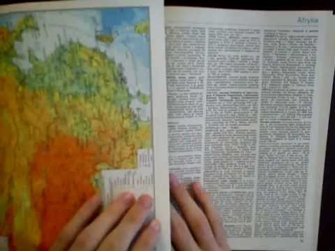 5. ASMR flipping pages through an old encyclopedias