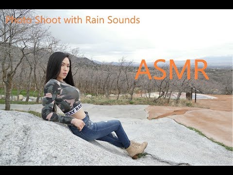ASMR: Photo Shoot with Rain Sounds - ft: Heili Wolf