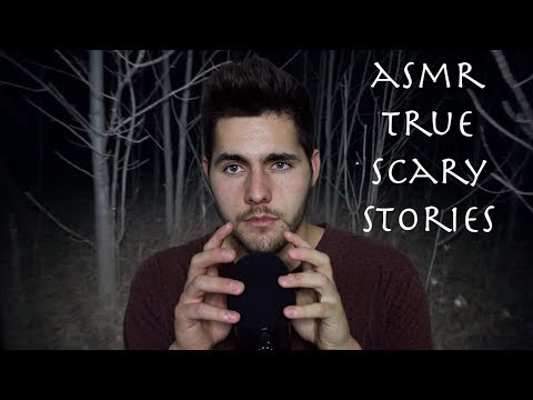 ASMR | 11 REAL Scary Stories | Woods Ambience | Male Whisper