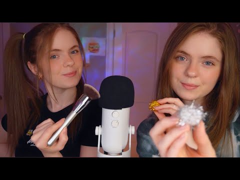 ASMR | TWIN RELAXING LAYERED TRIGGERS FOR SLEEP! In Both Ears