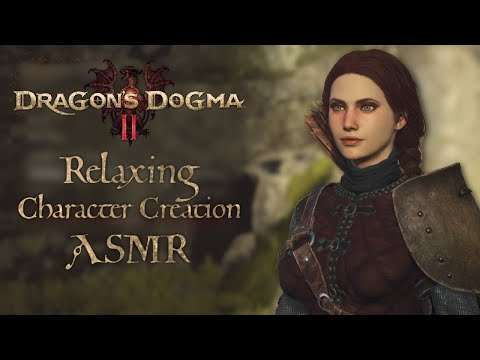 ASMR 🐉 Relaxing Character Creation in Dragon's Dogma 2 🐉 Ear to Ear Whispering
