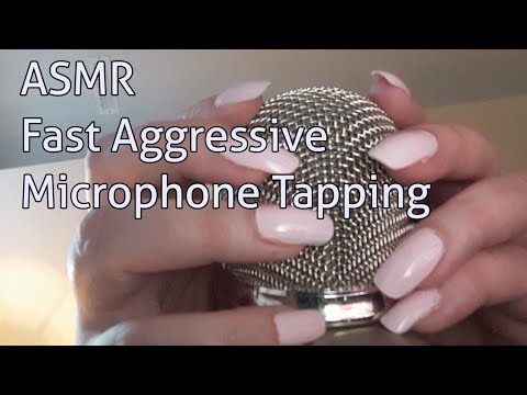 ASMR Fast Aggressive Microphone Tapping