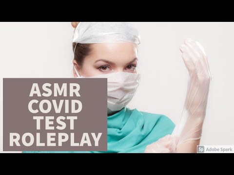 ASMR - COVID Testing Roleplay (Whispered)