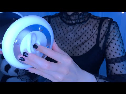 ASMR Brain Tingly Eardrum Cleaning & Blowing & Close Whispering 🫠 3Dio / 指耳かき