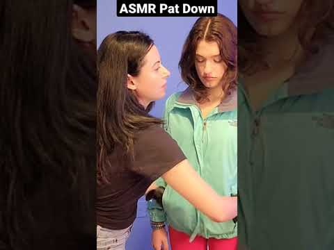 ASMR TSA Pat Down Real Person Soft Spoken Roleplay