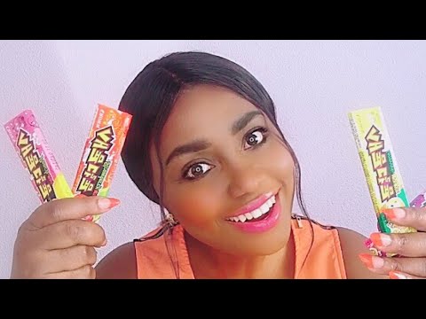 [Korean 한국어 ASMR] Chewy Candy Eating Sounds| Korean Trigger Words|Gum Chewing Mouth Sounds