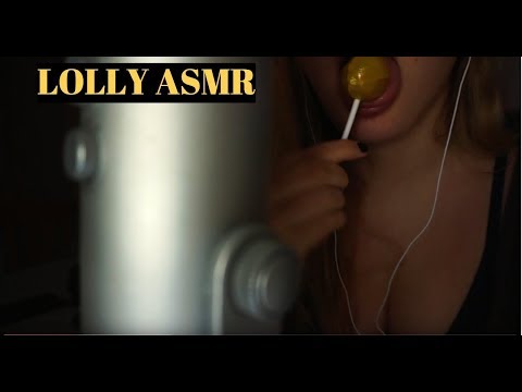 ASMR Eating a Lollipop Candy