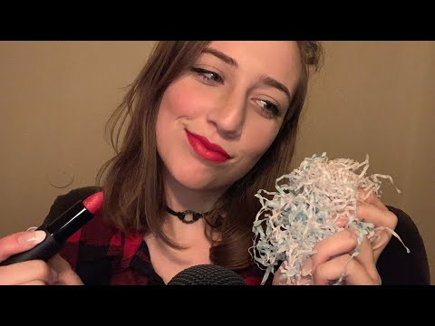 [ASMR] • Unboxing of AMSRtistry One Lipstick! • Lot of Crinkles • Tapping • Whispering