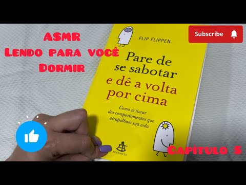 ASMR - Lendo para você (parte 5) #asmr #dormir #relaxar #caseirinho