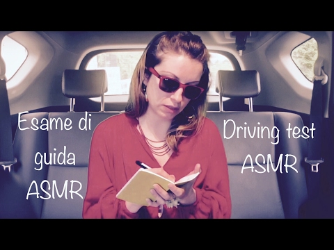 ASMR ITA 🚙 Roleplay esame di guida! ⚠️🚦