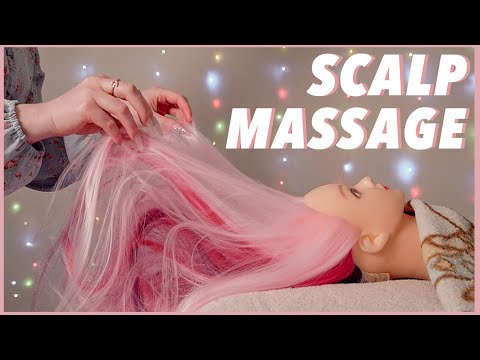 [ASMR] Scalp Massage & Hair Brushing For Sleep (JP/ENG)