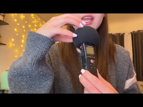 ASMR with new mic (unboxing and testing triggers ^.^)