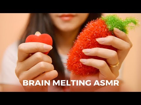 ASMR Brain Melting Soft and Close Up Triggers (No Talking)