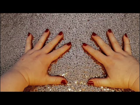 ASMR Scratching on Sequin Fabric (No Talking)