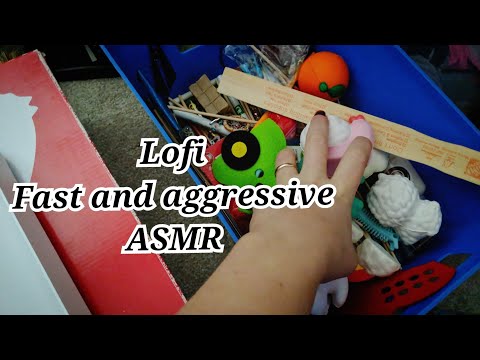 Fast and Aggressive Lofi ASMR - Fast Repeating - Mouth Sounds (Lofi Friday)