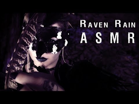 Raven Rain Boops and Tickles You With a Feather - ASMR