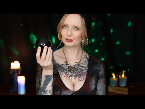 ASMR Flirty Fortune Teller Sees You in her Life - roleplay