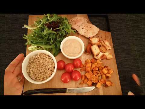 ASMR Making the Best Salad (Assembly Video)  ☀365 Days of ASMR☀