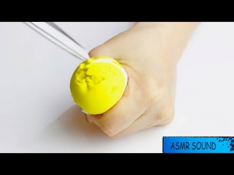 ASMR Cutting Open Stress Ball