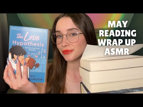 ASMR 📚 Telling you about the books I read in May 🤗 (monthly reading wrap up)
