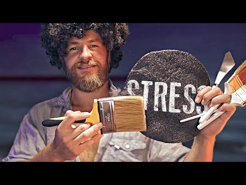ASMR | the joy of professionally removing your stress (Bob Ross Roleplay)