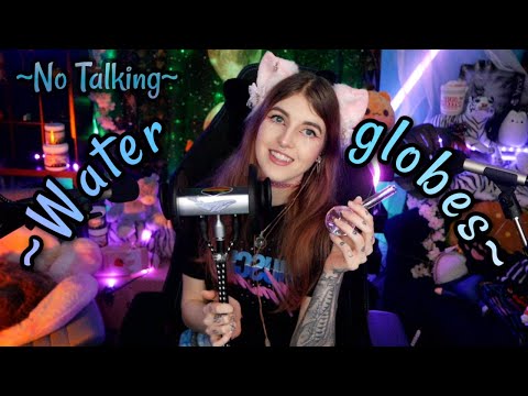 Blasting Your Tingles With Water Globes (No Talking) | Jinxy ASMR