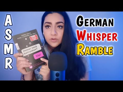 ASMR Ultimate German Whisper Ramble | Chats Von Gestern Nacht | Whispering + Crackling Candle✨❤️