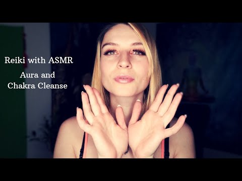 Reiki Aura And Chakra Cleanse  Full Body with ASMR