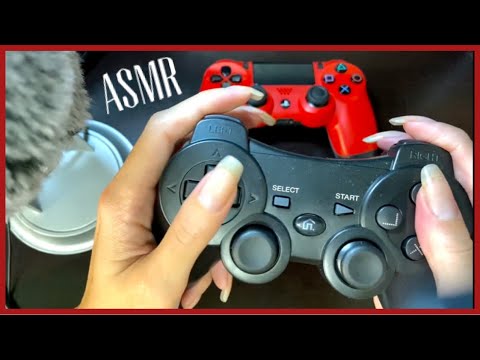 ASMR PlayStation Controllers - Tapping & Pressing Buttons 🎮