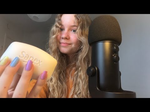 ASMR | SOAP SCRATCHING and TAPPING 🧼 (relaxing😴)