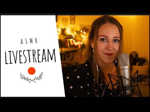 ASMR |SK| - Livestream |večerný pokec|