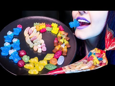 ASMR: What's In The Surprise Candy Bag? 7 Different Candy Types 🍭 ~ Relaxing Eating [No Talking|V] 😻