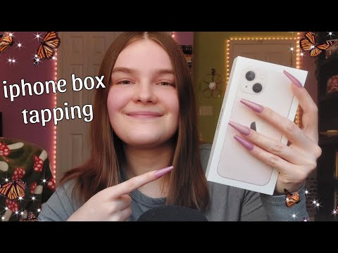 Fast and Aggressive Tapping on iPhone Box ASMR - no talking (after intro)