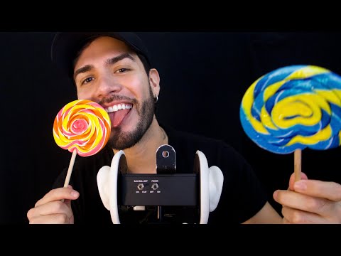 ASMR Eating & Licking Candy Sounds