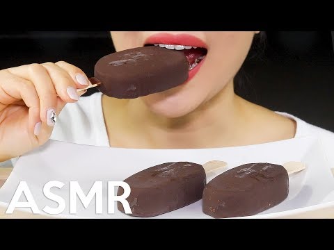 ASMR CHOCOLATE DIPPED ICE CREAM 초콜릿아이스크림 먹방