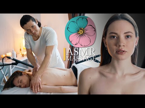 ASMR back treatment | Tingles massage by Ivan