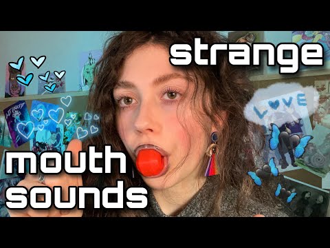 ⭑Asmr. Jaw Exerciser Mouth Sounds + Facial Mouth Sounds, Gum Chewing, and Water