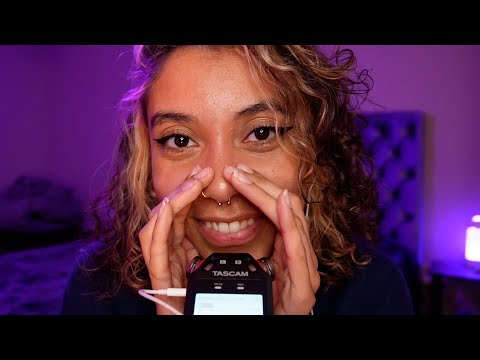 Cupped Whispers On Tascam (& mouth sounds) (lofi) ~ ASMR