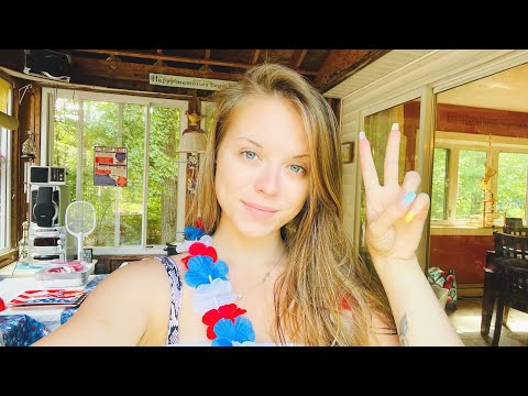 ASMR! Fourth Of July Tapping! 🎆❤️