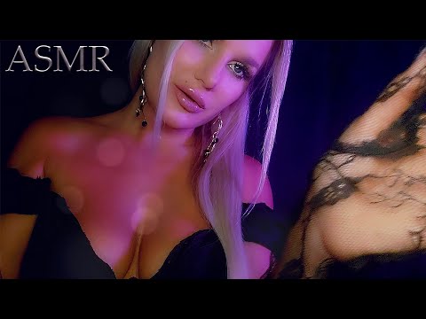 ASMR 💜 Ear Massage for Sleep 💜 (Face Massage, Inaudible Whispering and Layered Triggers)