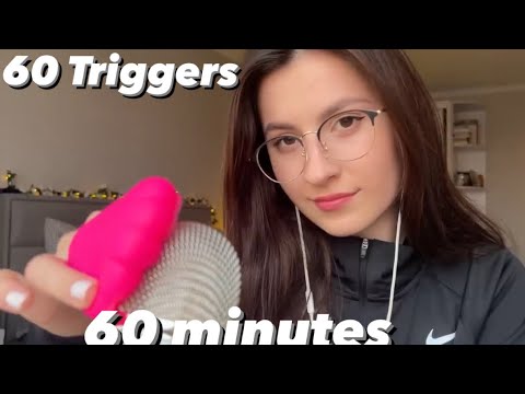 Asmr 60 triggers in 60 minutes