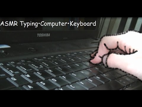 ♥ASMR♥ Computer•Keyboard•Tapping
